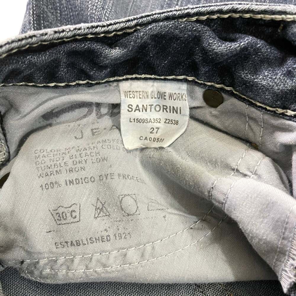 Silver Jeans Santorini Crop Capri Blue Dark Wash Women’s Size 27 - Picture 7 of 9